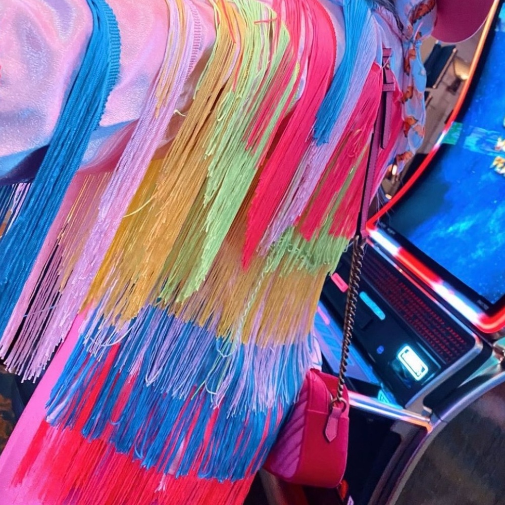 Colorful Fringe Jacket - Picture 2 of 3